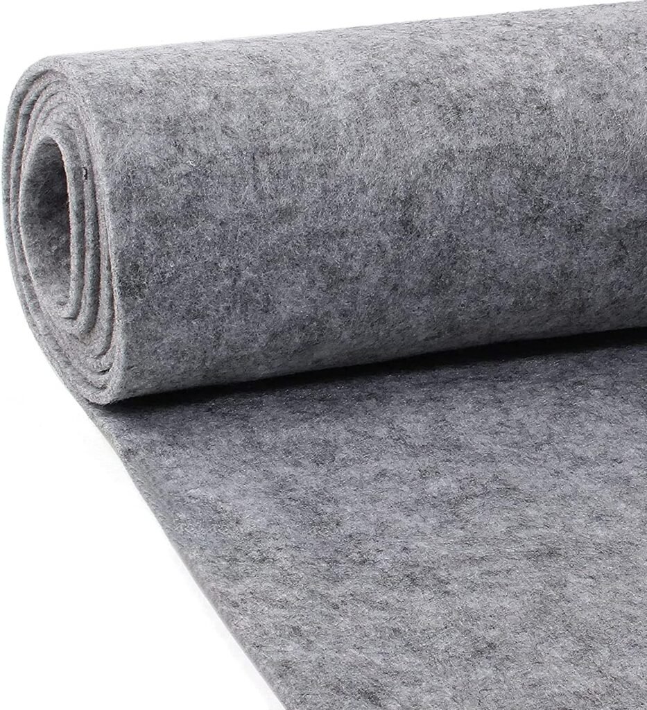 Gray - Underfelt Carpet for Speaker Sub Box Carpet, Trunk Liner, Truck, Boat AAAA Grade (40 x 70)